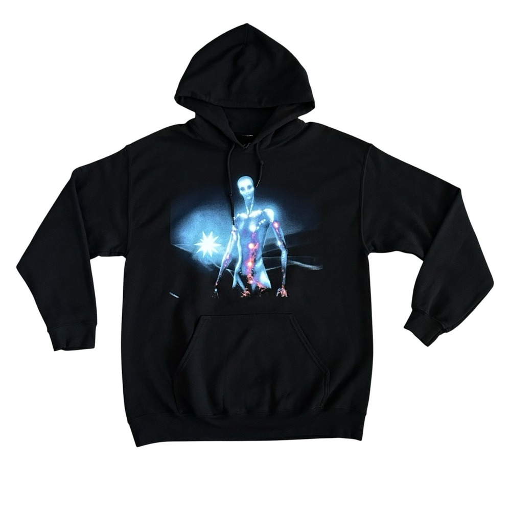 Lady‎ GaGa Enigma Hoodie Las Vegas Residency 2020 Unisex Medium Black Graphic